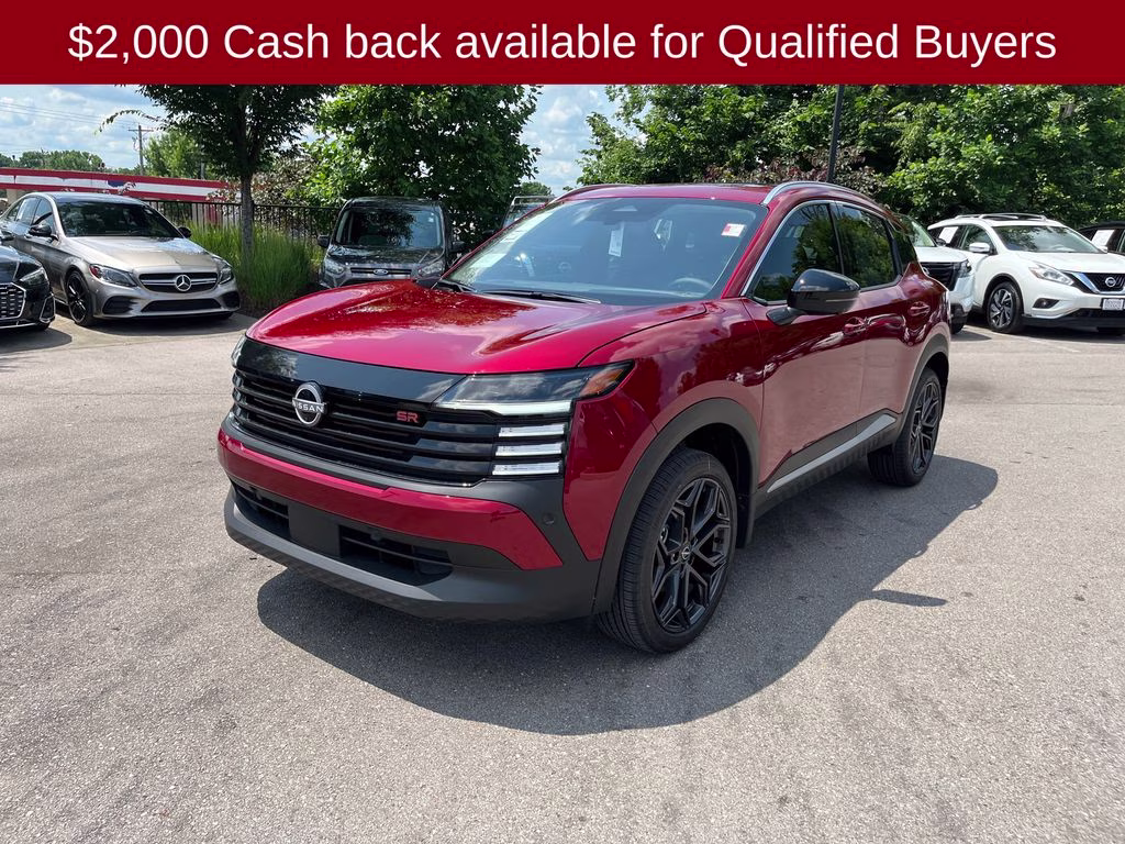 2026 Scarlet Ember Tintcoat Nissan Kicks SR FWD SUV