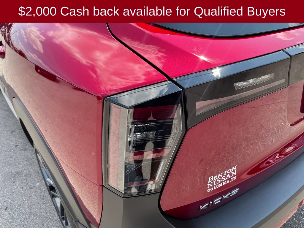 2026 Scarlet Ember Tintcoat Nissan Kicks SR FWD SUV