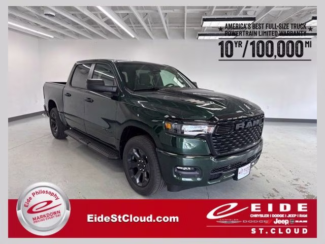 2026 Serrano Green Metallic Ram 1500 Express 4X4 Truck