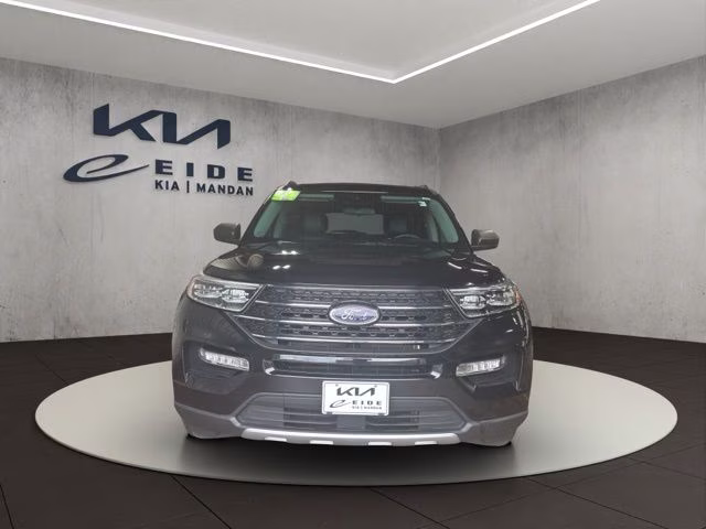 2024 Black Metallic Ford Explorer XLT 4X4 SUV