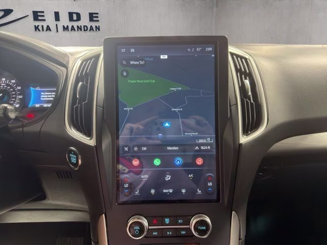 2023 Black Metallic Ford Edge SEL AWD SUV
