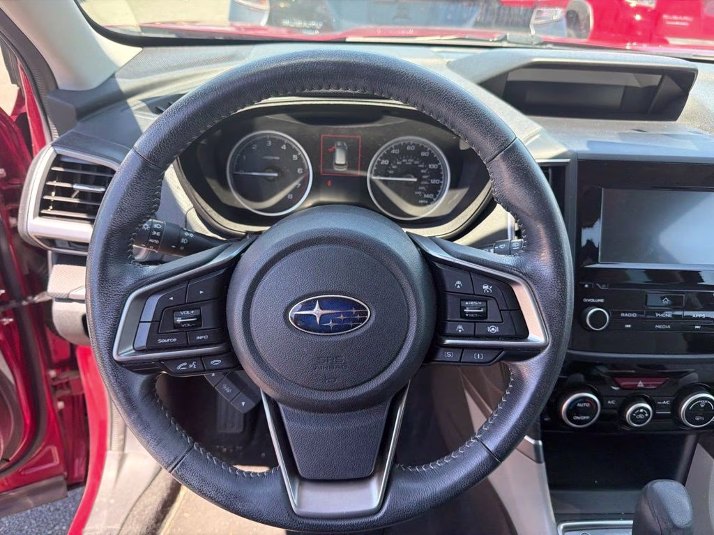 2021 Crimson Red Pearl Subaru Forester Premium AWD SUV