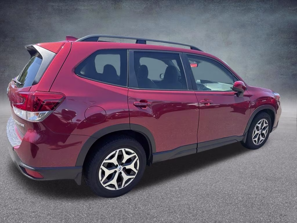 2021 Crimson Red Pearl Subaru Forester Premium AWD SUV