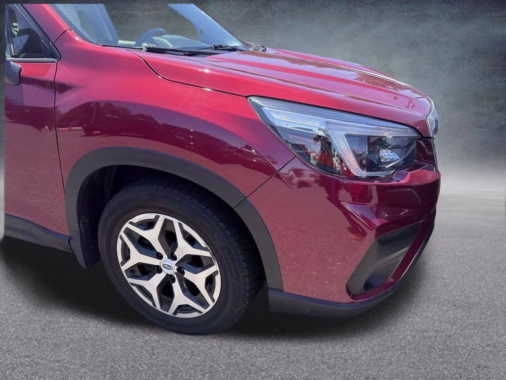 2021 Crimson Red Pearl Subaru Forester Premium AWD SUV