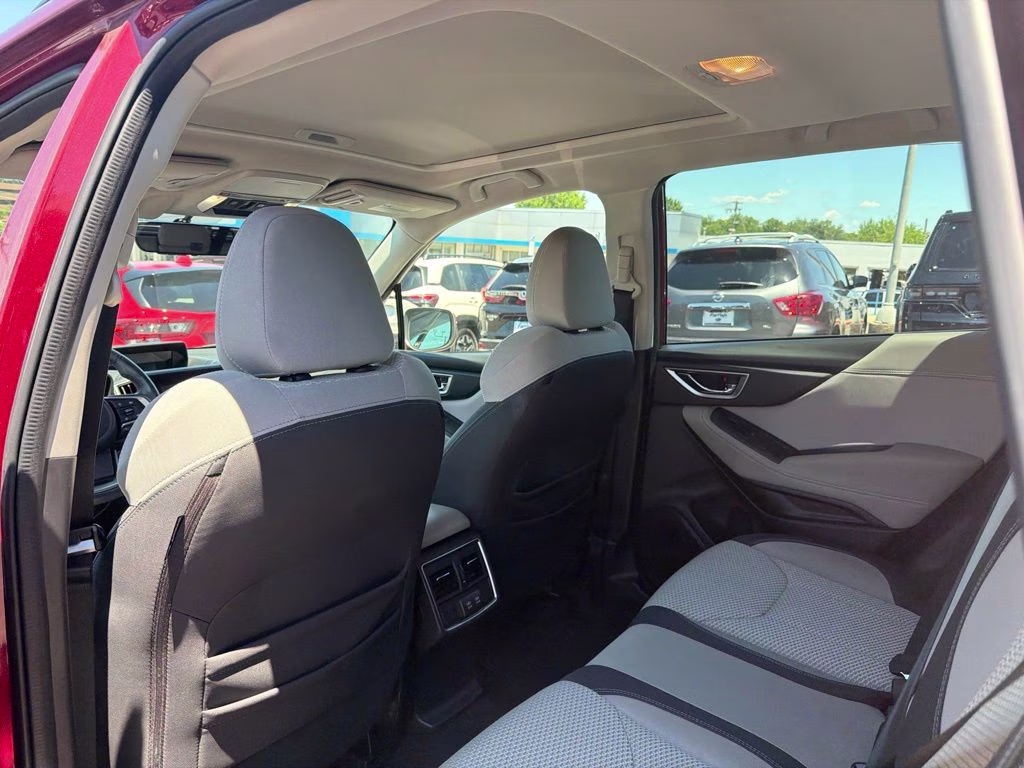 2021 Crimson Red Pearl Subaru Forester Premium AWD SUV
