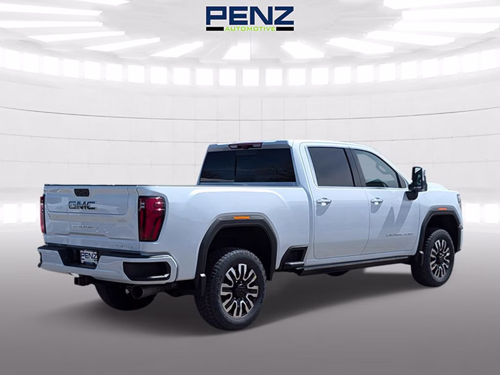 2026 Glacier White Tricoat GMC Sierra 3500HD Denali Ultimate 4X4 Truck