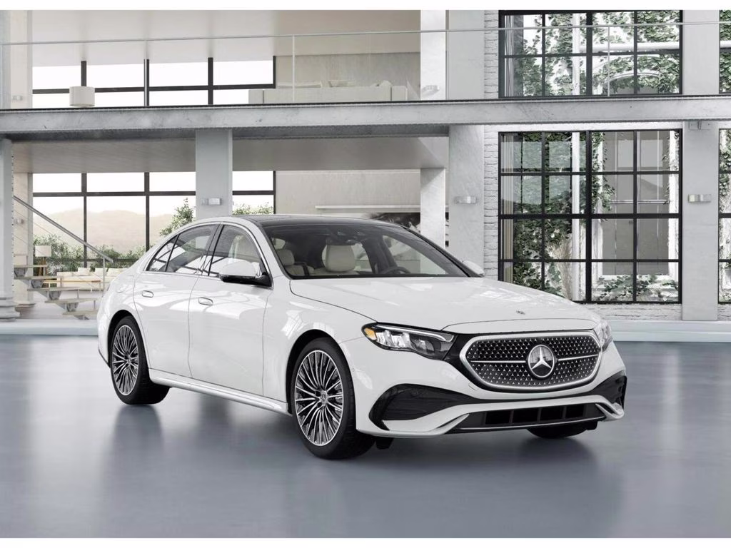 2026 Polarwhite Mercedes-Benz E-Class E 350 AWD Sedan