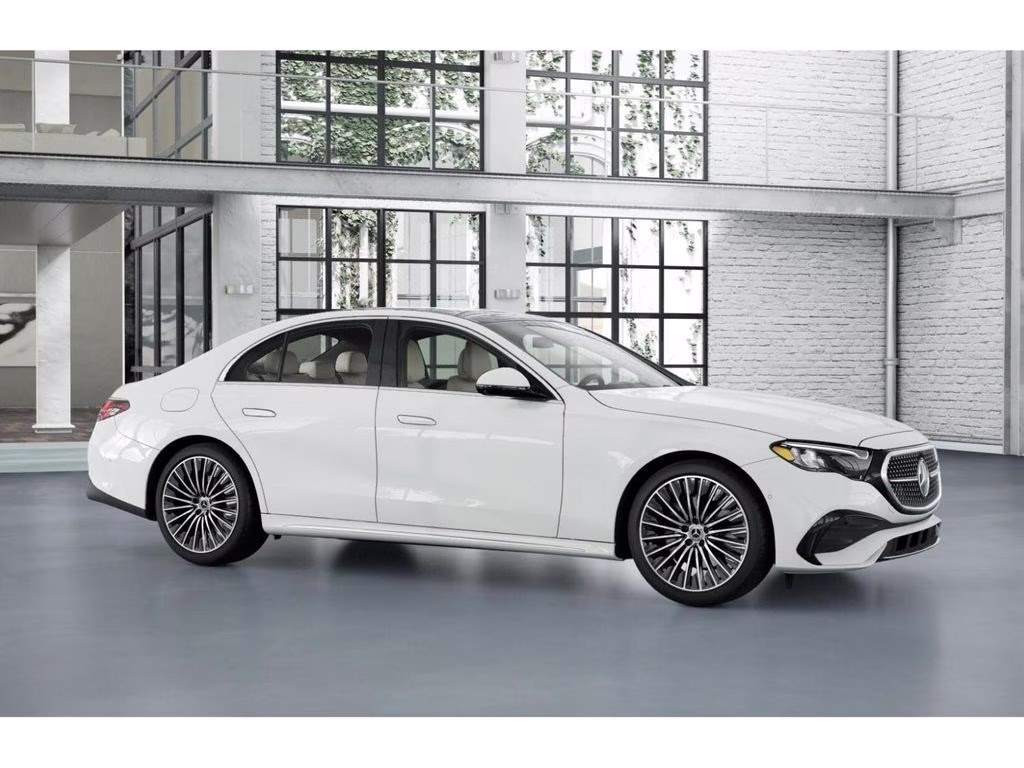 2026 Polarwhite Mercedes-Benz E-Class E 350 AWD Sedan