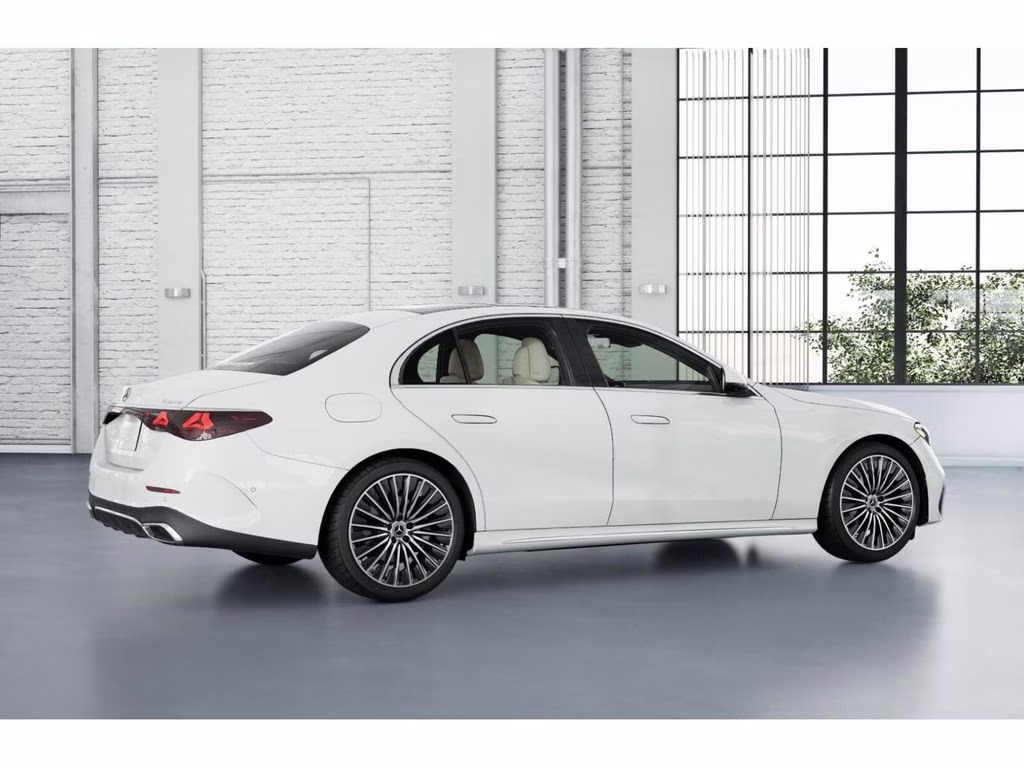 2026 Polarwhite Mercedes-Benz E-Class E 350 AWD Sedan