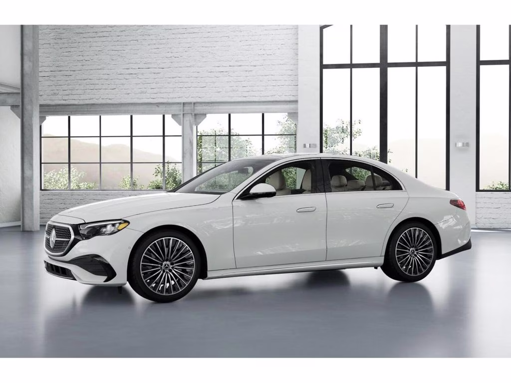 2026 Polarwhite Mercedes-Benz E-Class E 350 AWD Sedan
