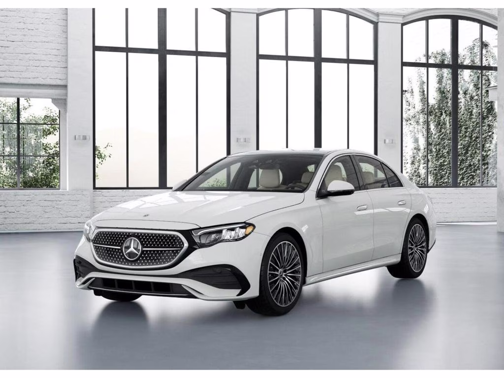 2026 Polarwhite Mercedes-Benz E-Class E 350 AWD Sedan
