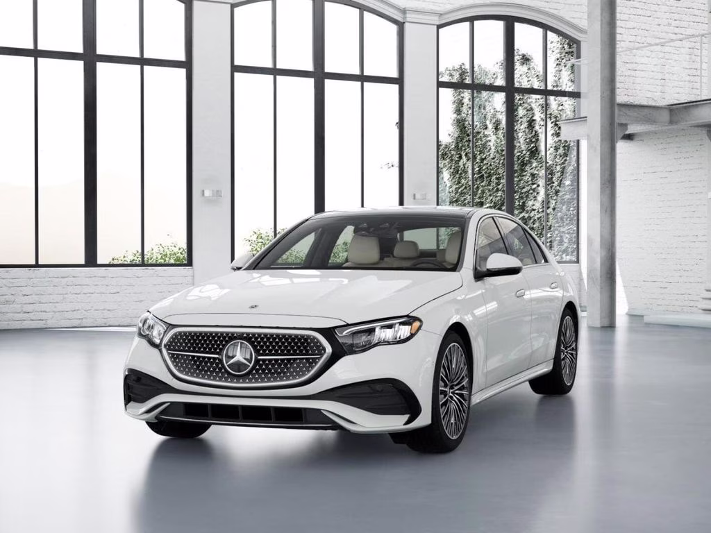 2026 Polarwhite Mercedes-Benz E-Class E 350 AWD Sedan