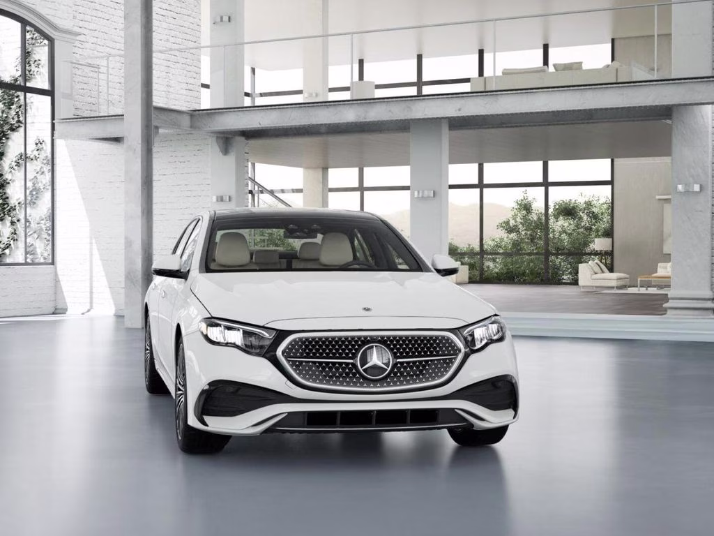 2026 Polarwhite Mercedes-Benz E-Class E 350 AWD Sedan