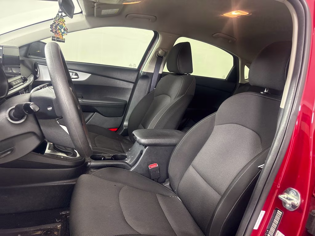 2024 Currant Red Kia Forte LXS FWD Sedan