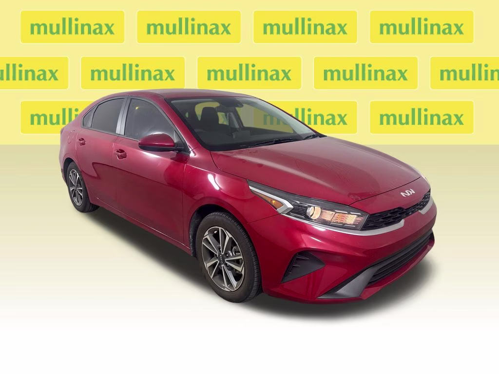 2024 Currant Red Kia Forte LXS FWD Sedan