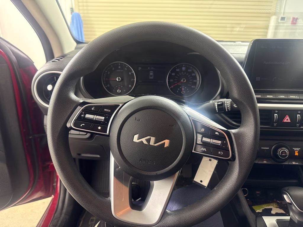 2024 Currant Red Kia Forte LXS FWD Sedan
