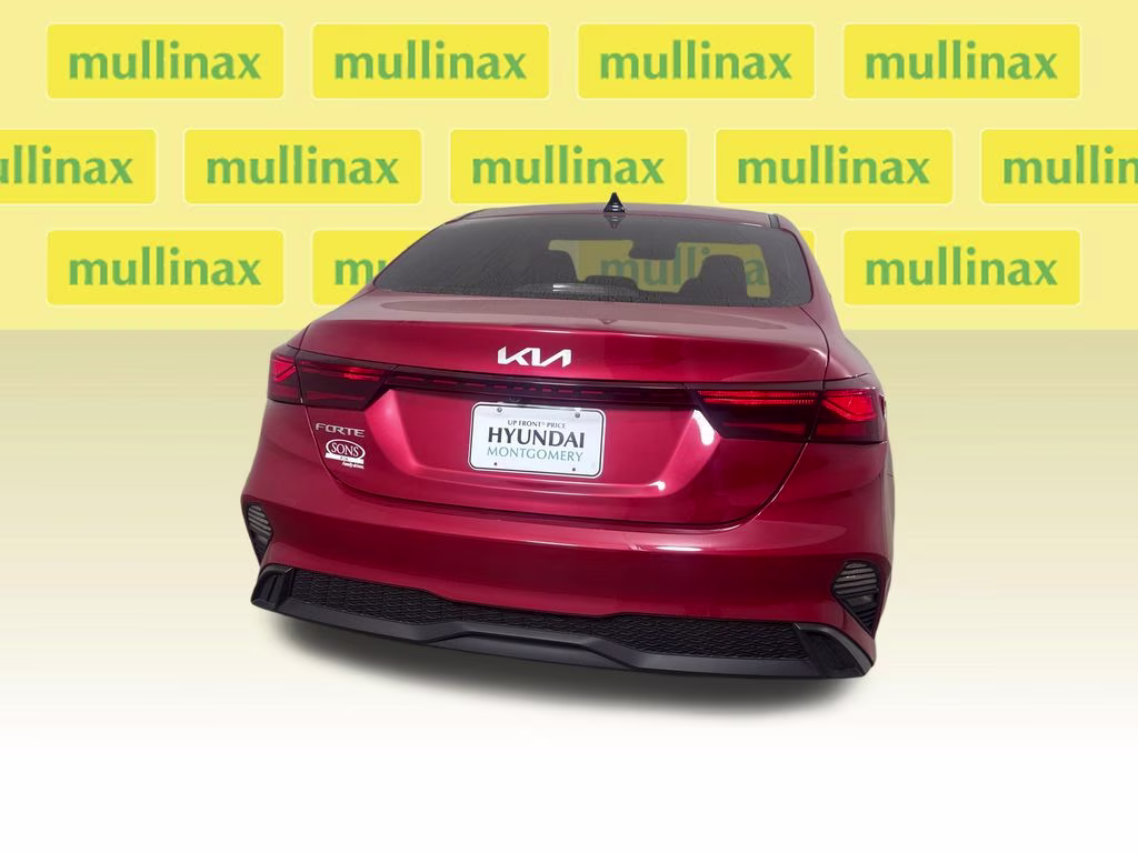 2024 Currant Red Kia Forte LXS FWD Sedan
