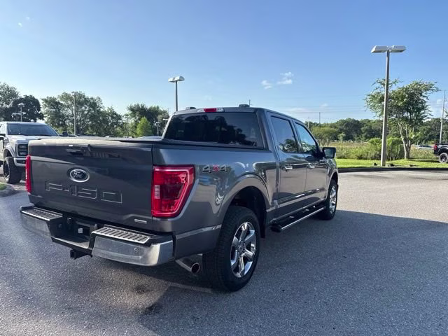 2023 Carbonized Gray Metallic Ford F-150 XLT Crew Cab Pickup 4X4 Truck