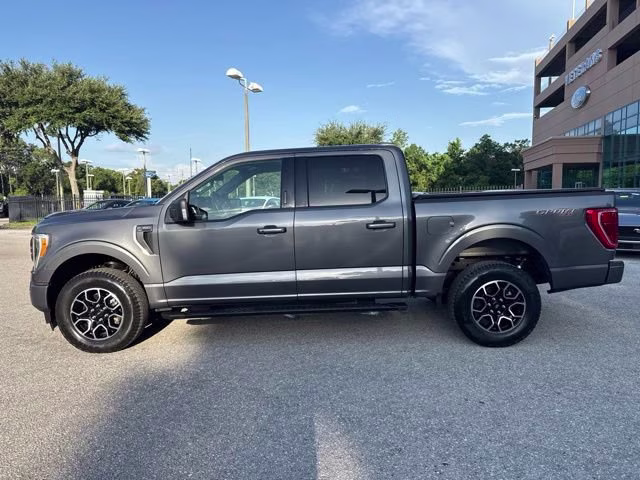 2023 Carbonized Gray Metallic Ford F-150 XLT Crew Cab Pickup 4X4 Truck