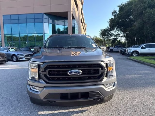 2023 Carbonized Gray Metallic Ford F-150 XLT Crew Cab Pickup 4X4 Truck
