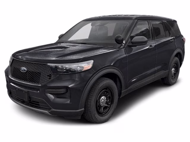 2026 Black Ford Police Interceptor Utility Base AWD SUV