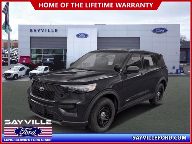 2026 Agate Black Ford Police Interceptor Utility AWD AWD SUV