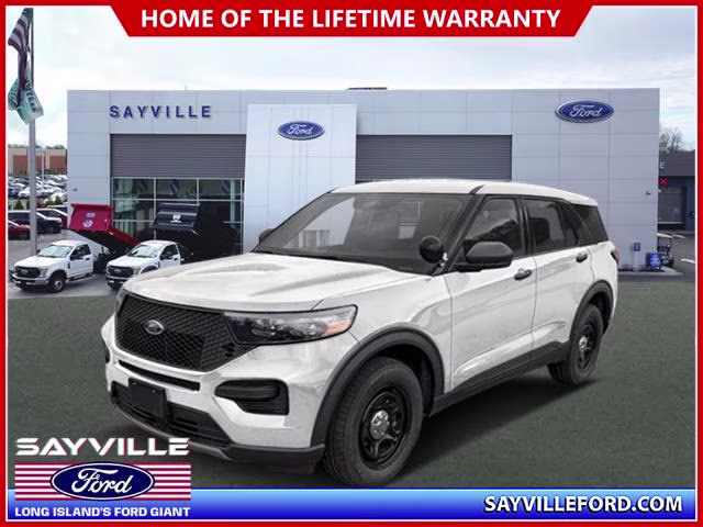 2026 Oxford White Ford Police Interceptor Utility AWD AWD SUV
