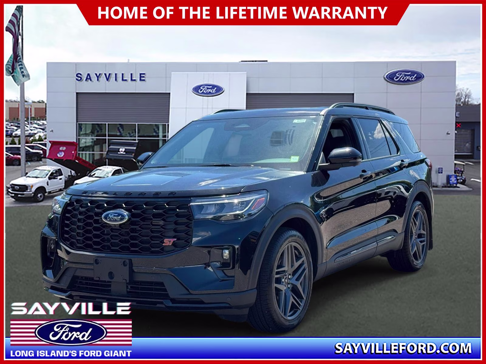 2026 Black Ford Explorer ST 4WD 4X4 SUV
