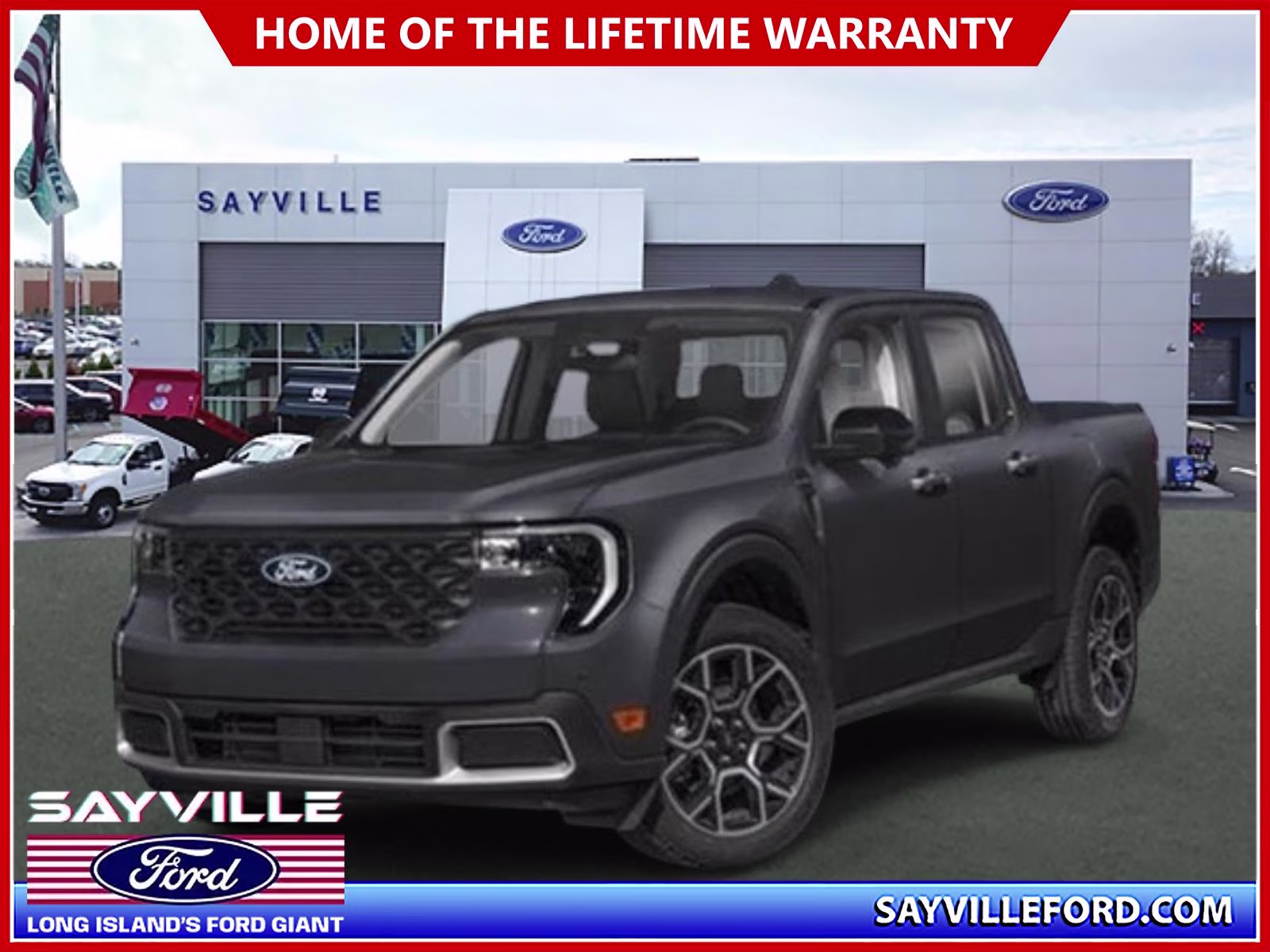 2026 Shadow Black Ford Maverick LARIAT AWD SuperCrew AWD Truck