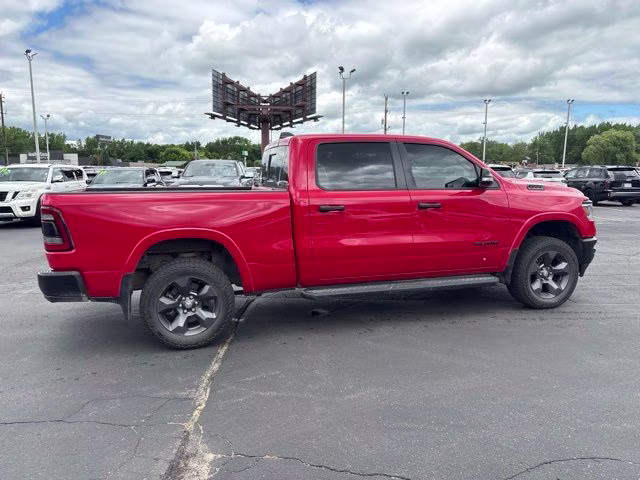2021 Flame Red Clearcoat Ram 1500 Big Horn 4X4 Truck