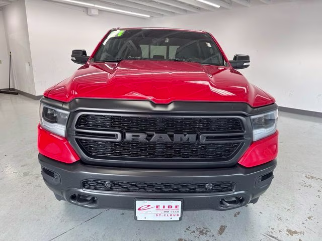 2021 Flame Red Clearcoat Ram 1500 Big Horn 4X4 Truck