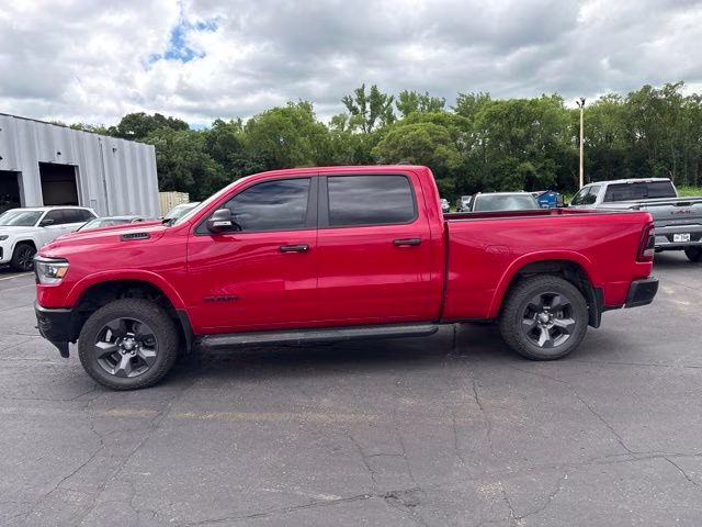 2021 Flame Red Clearcoat Ram 1500 Big Horn/Lone Star 4X4 Truck