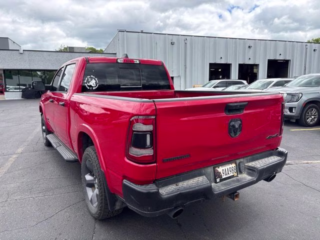 2021 Flame Red Clearcoat Ram 1500 Big Horn/Lone Star 4X4 Truck