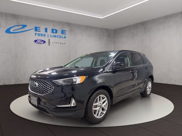 2024 Agate Black Metallic Ford Edge SEL AWD SUV