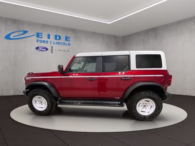 2026 Ruby Red Metallic Tinted Clearcoat Ford Bronco Heritage Edition 4X4 SUV