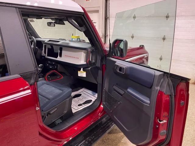 2026 Ruby Red Metallic Tinted Clearcoat Ford Bronco Heritage Edition 4X4 SUV