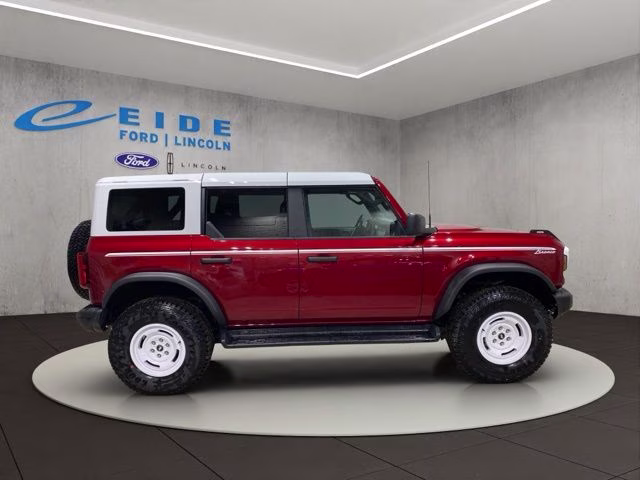 2026 Ruby Red Metallic Tinted Clearcoat Ford Bronco Heritage Edition 4X4 SUV