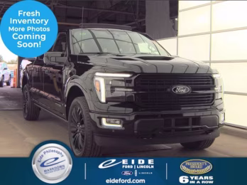 2025 Agate Black Metallic Ford F-150 Platinum 4X4 Truck