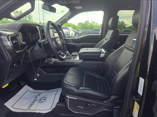 2025 Agate Black Metallic Ford F-150 Platinum 4X4 Truck