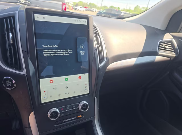 2024 Agate Black Metallic Ford Edge SEL AWD SUV