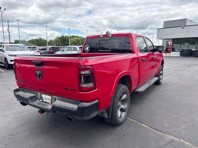 2021 Flame Red Clearcoat Ram 1500 Big Horn 4X4 Truck