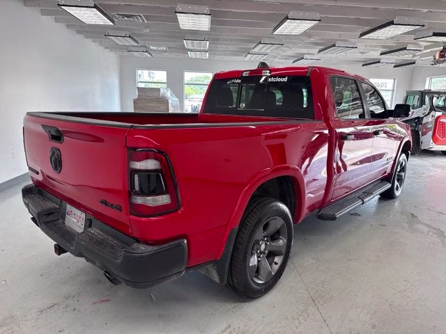 2021 Flame Red Clearcoat Ram 1500 Big Horn 4X4 Truck