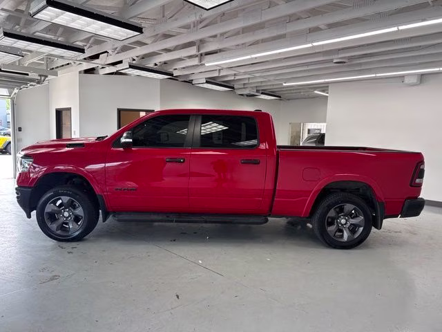 2021 Flame Red Clearcoat Ram 1500 Big Horn 4X4 Truck