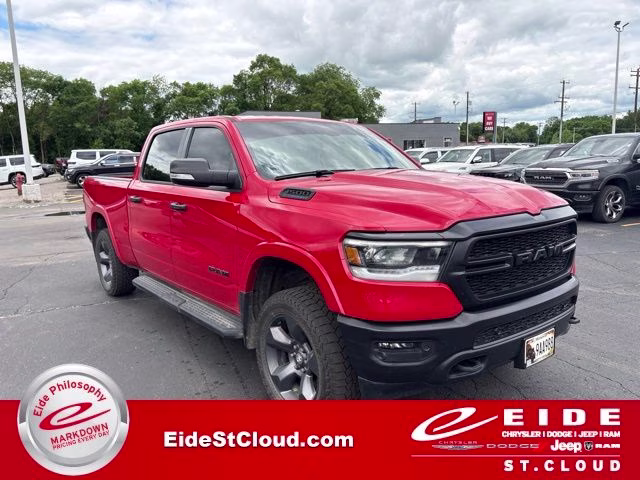 2021 Flame Red Clearcoat Ram 1500 Big Horn/Lone Star 4X4 Truck
