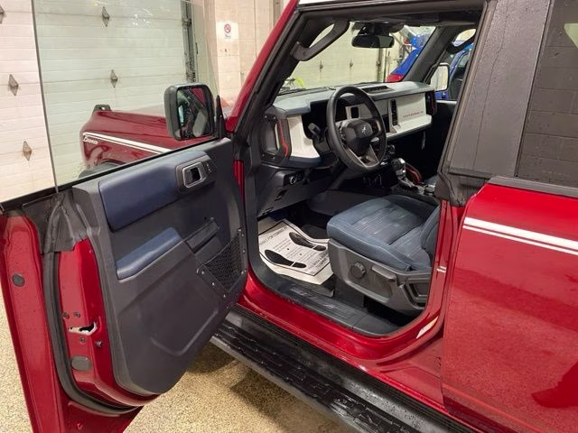 2026 Ruby Red Metallic Tinted Clearcoat Ford Bronco Heritage Edition 4X4 SUV