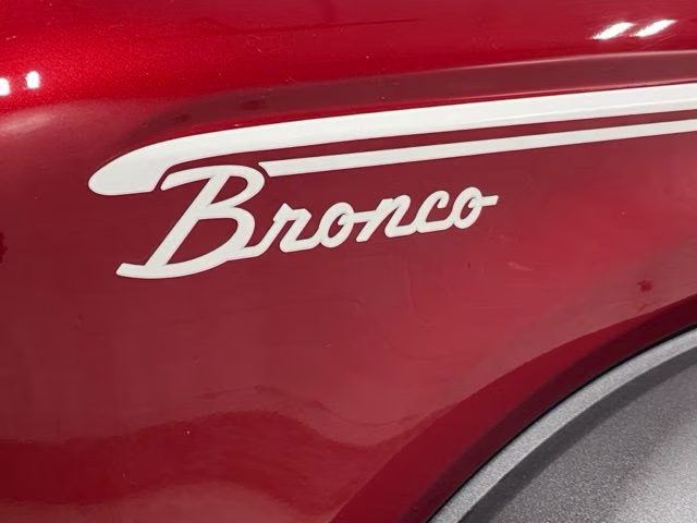 2026 Ruby Red Metallic Tinted Clearcoat Ford Bronco Heritage Edition 4X4 SUV