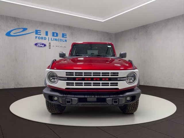 2026 Ruby Red Metallic Tinted Clearcoat Ford Bronco Heritage Edition 4X4 SUV