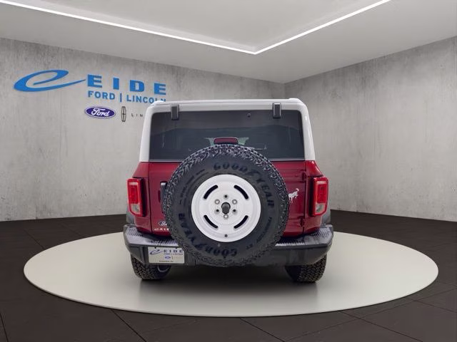 2026 Ruby Red Metallic Tinted Clearcoat Ford Bronco Heritage Edition 4X4 SUV