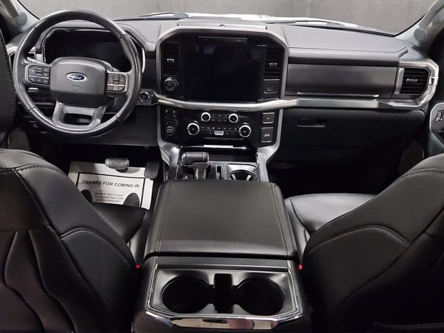 2023 Iconic Silver Metallic Ford F-150 Lariat 4X4 Truck