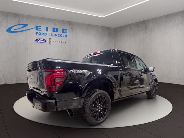 2025 Agate Black Metallic Ford F-150 Platinum 4X4 Truck
